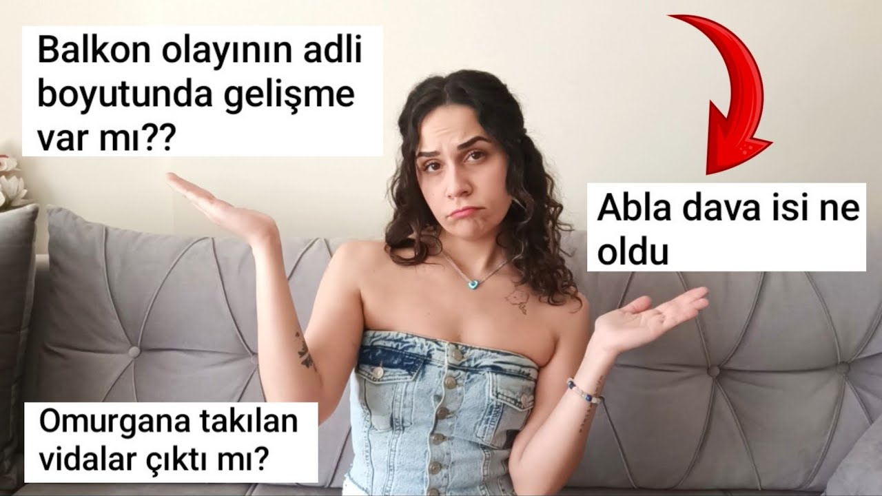 BALKONDAN DÜŞME OLAYINI ANLATIYORUM! DAVA NE OLDU ?