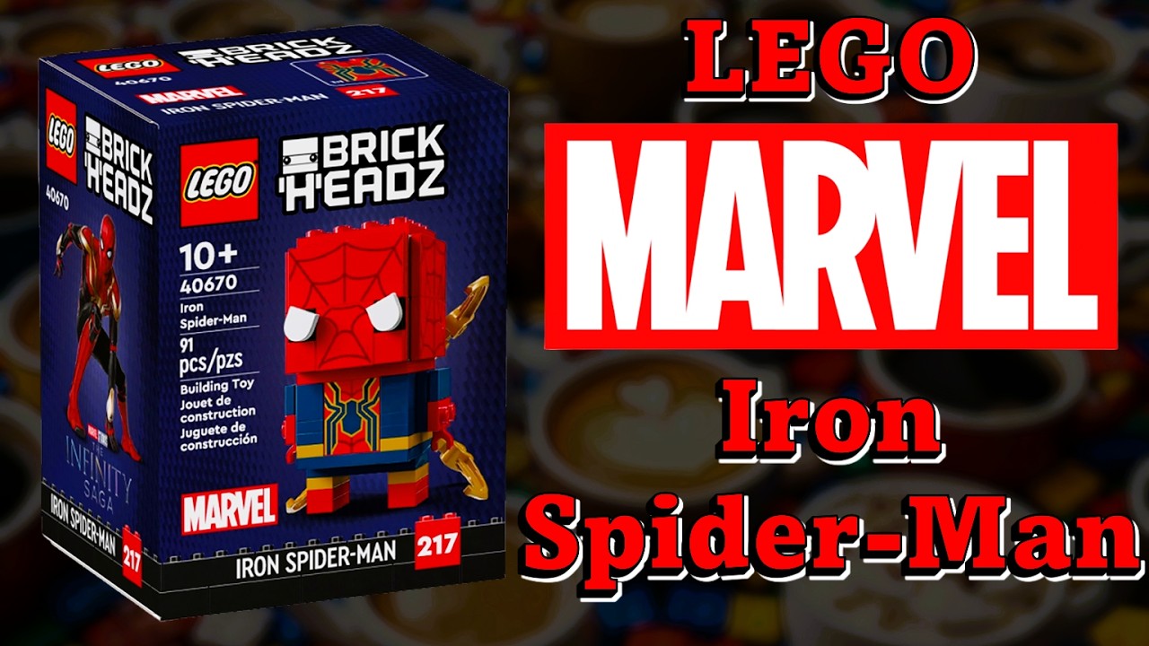 LEGO Iron Spider-Man - LEGO Speed Build 482