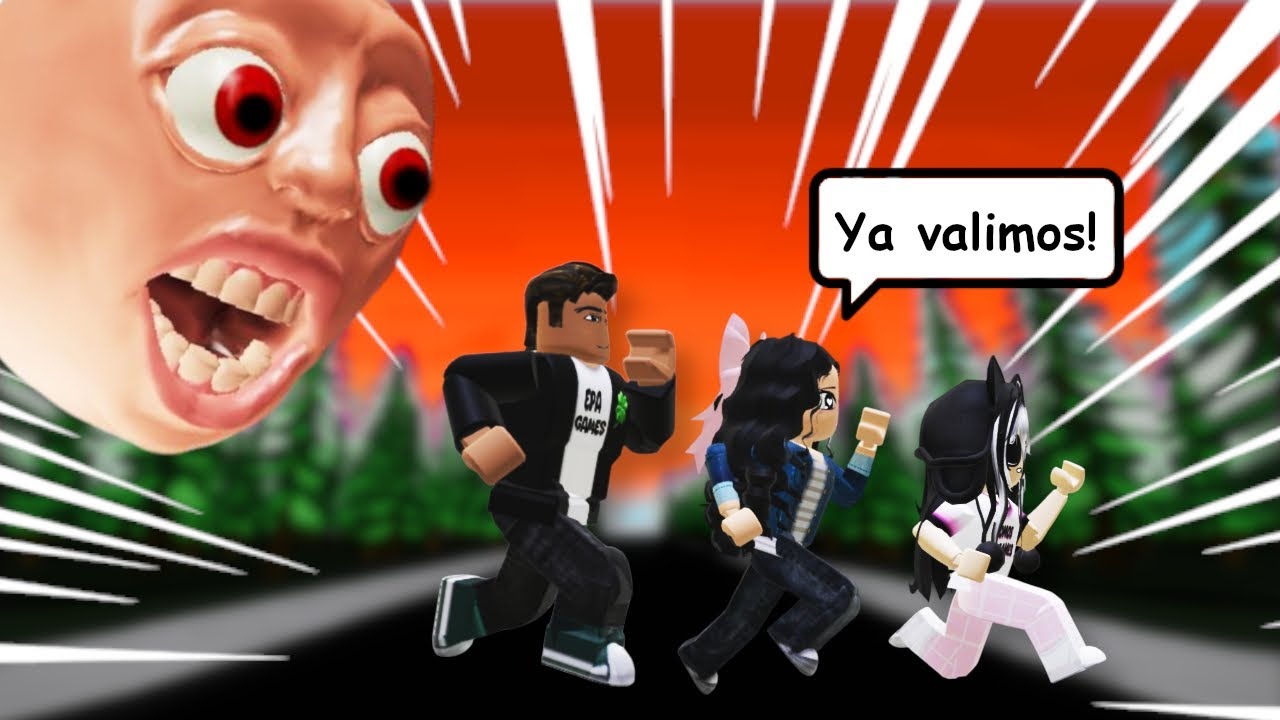 ESCAPANDO DE LAS CABEZOTAS | GEF ROBLOX