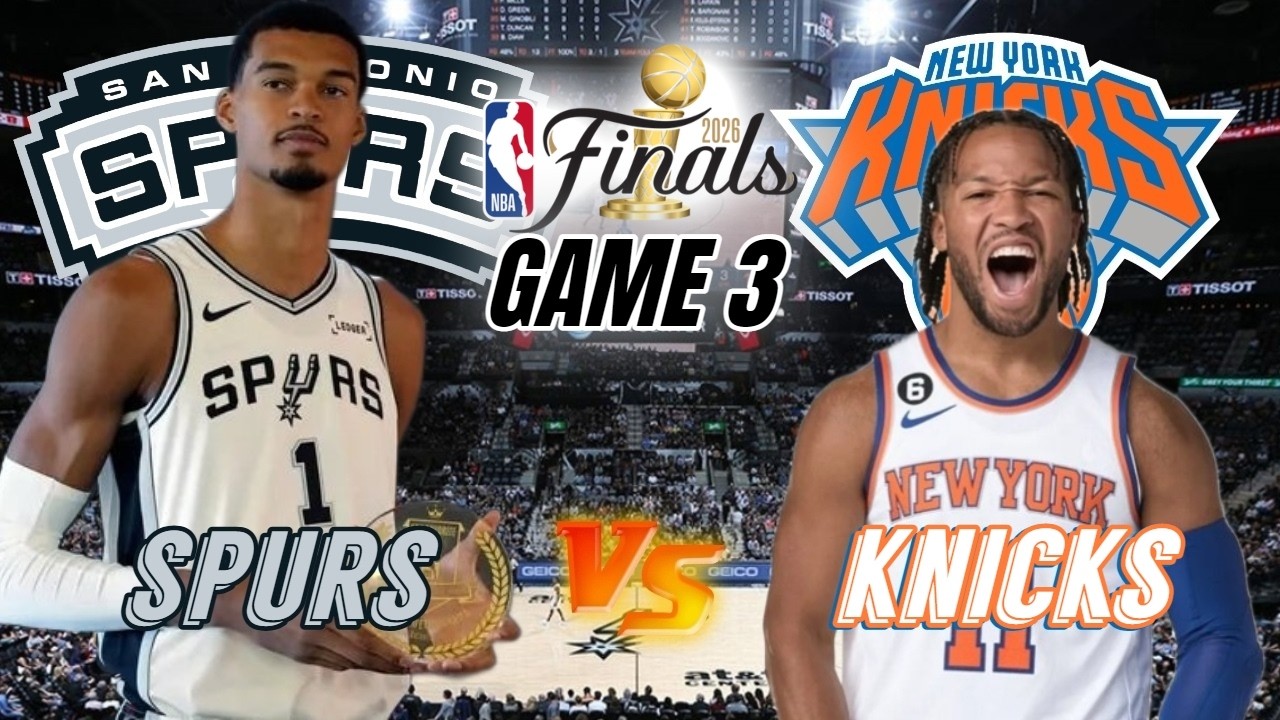 San Antonio Spurs vs New York Knicks Game 3 Live Play by Play