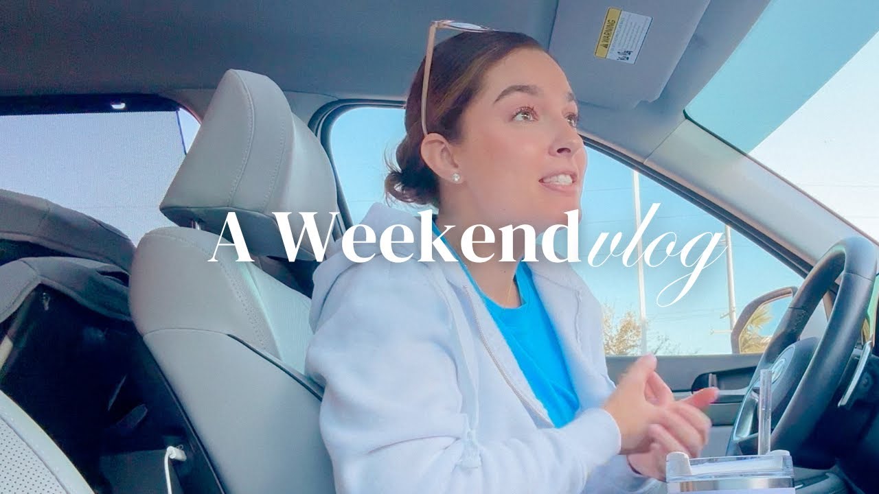 WEEKEND VLOG | A Productive Weekend, IVF Updates, Brunch date, & Flower Shopping!