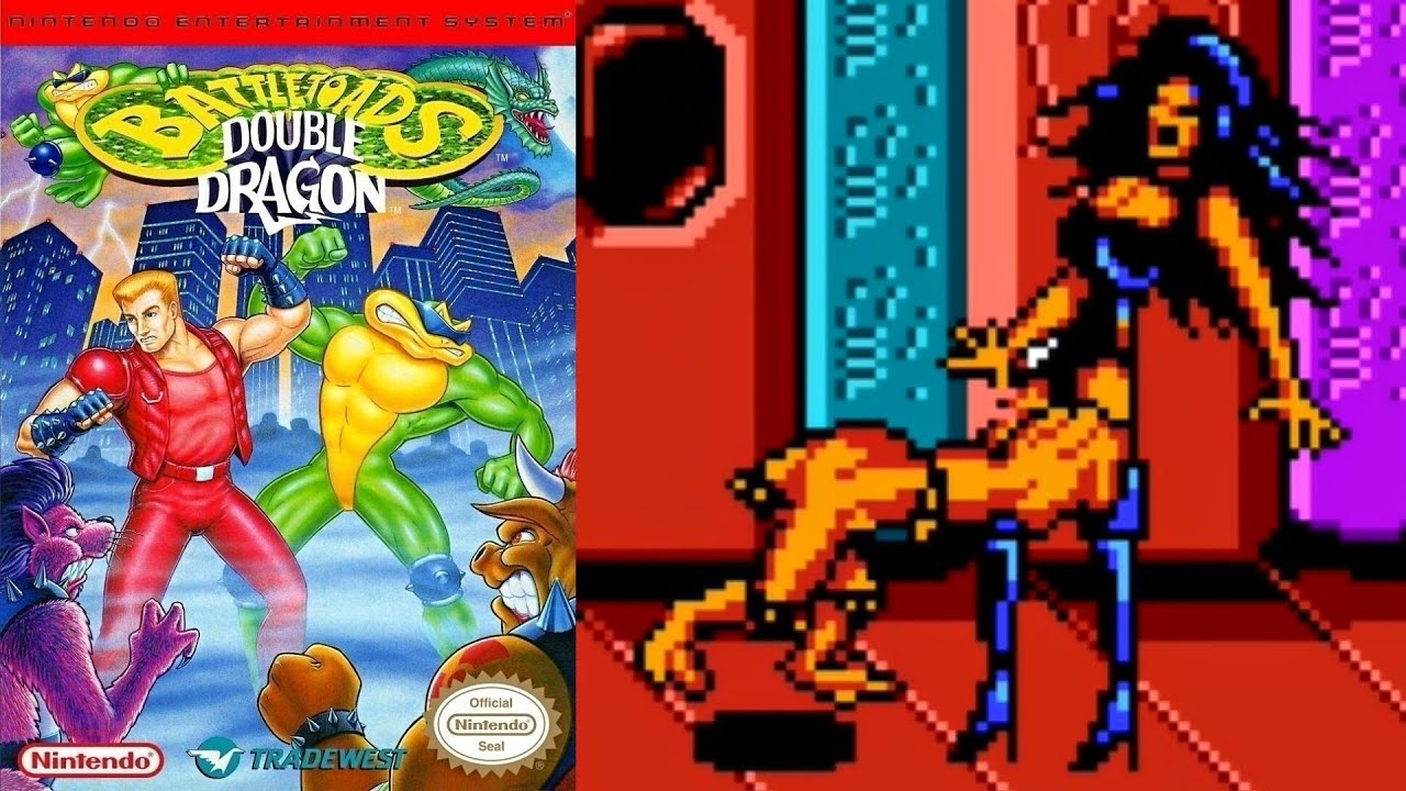 Battletoads & Double Dragon  - The Ultimate Team (NES) Final Boss: Dark Queen (No Damage).