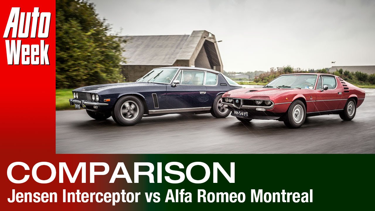 Jensen Interceptor vs Alfa Romeo Montreal