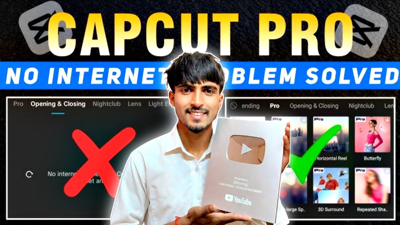 CapCut 'No Internet Connection' Problem Fix (100% Working 2026) | Too Many People Using This Feature