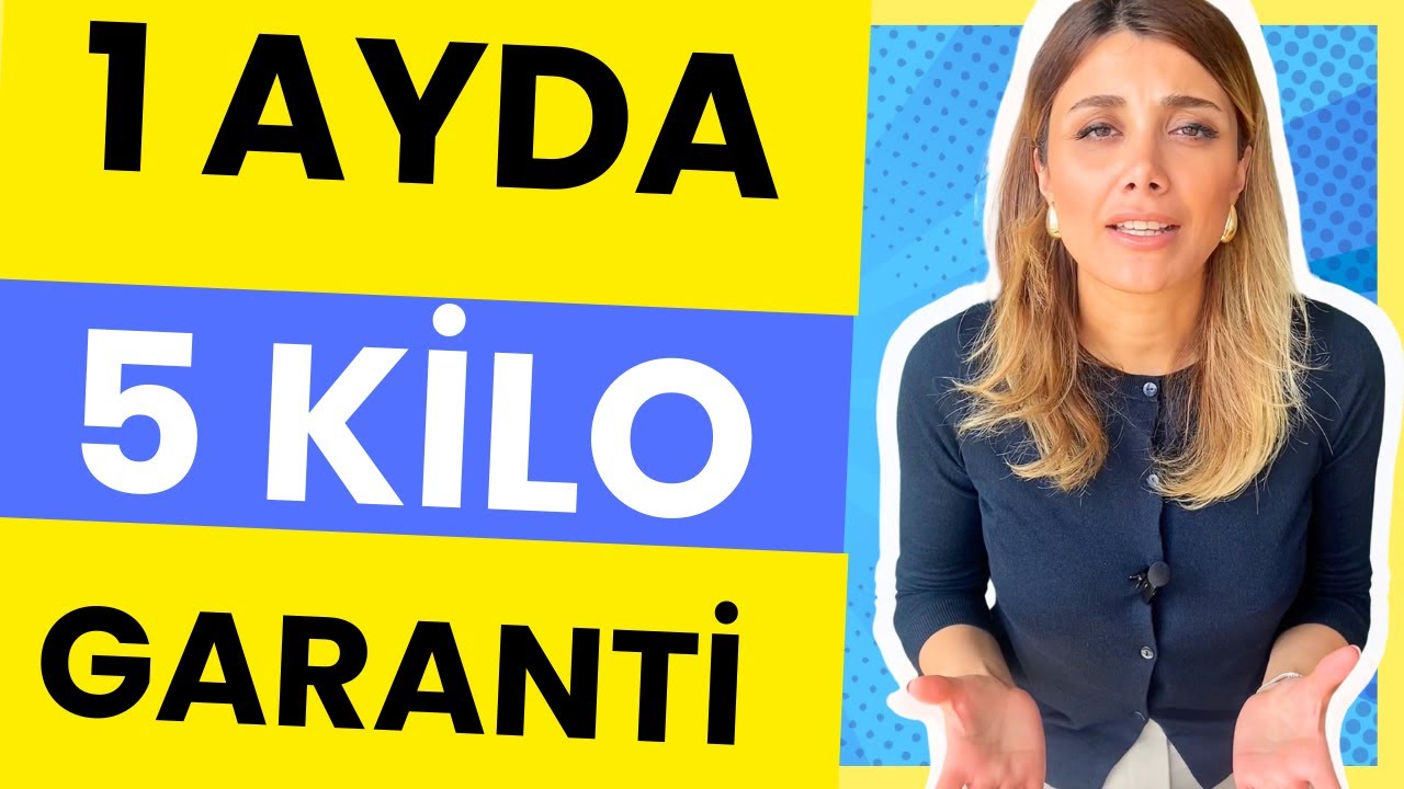 1 AYDA 5 KİLO Nasıl Verilir? - HARİKA İPUÇLARI - DİYETİSYEN TUĞBA YAPRAK