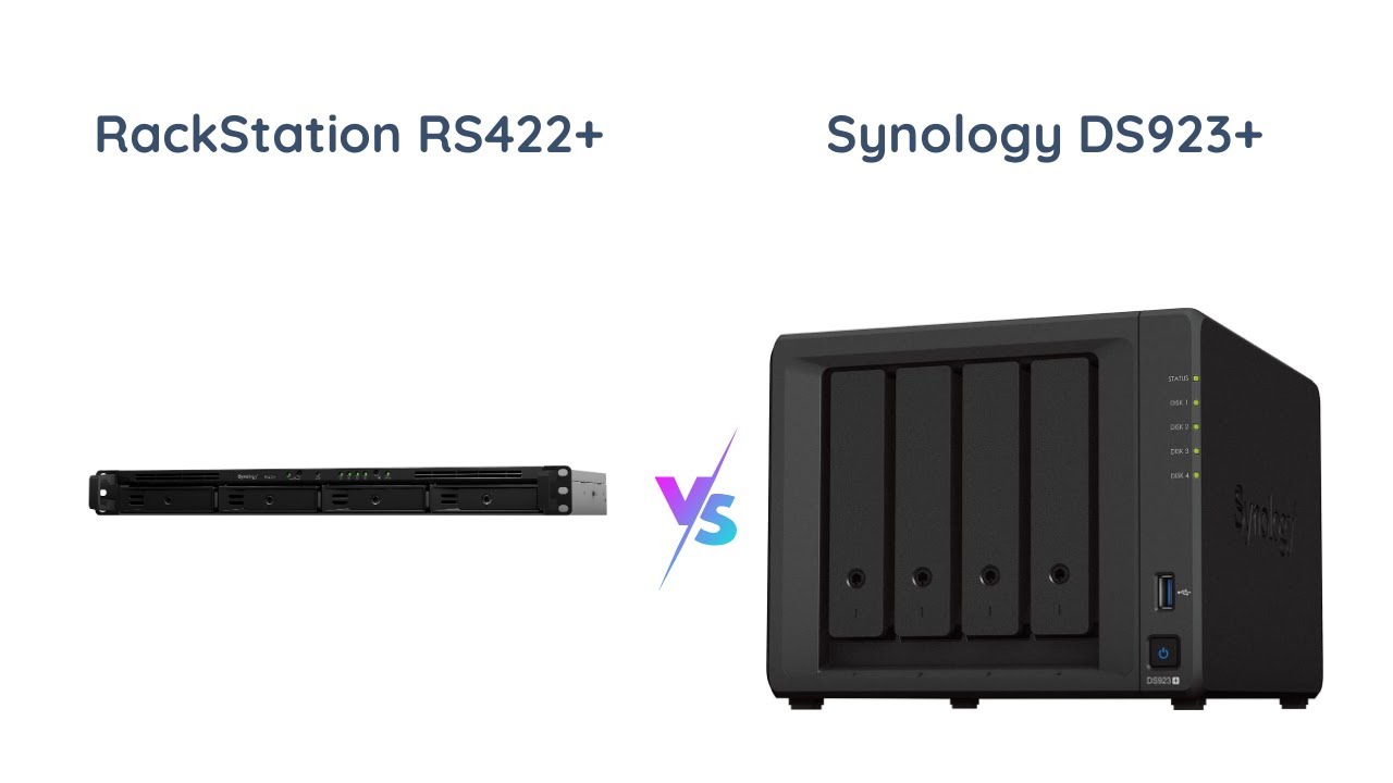 Synology RackMount VS DiskStation Comparison