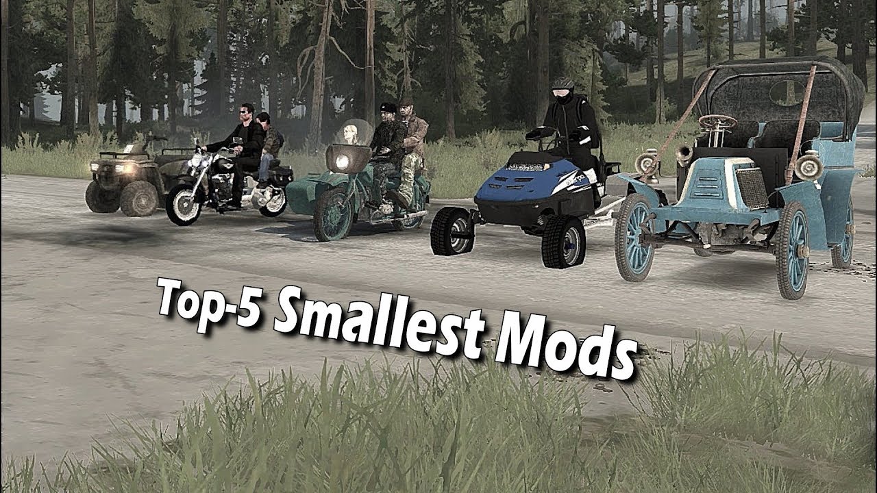 Spintires Mudrunner Top 5 Smallest Mods
