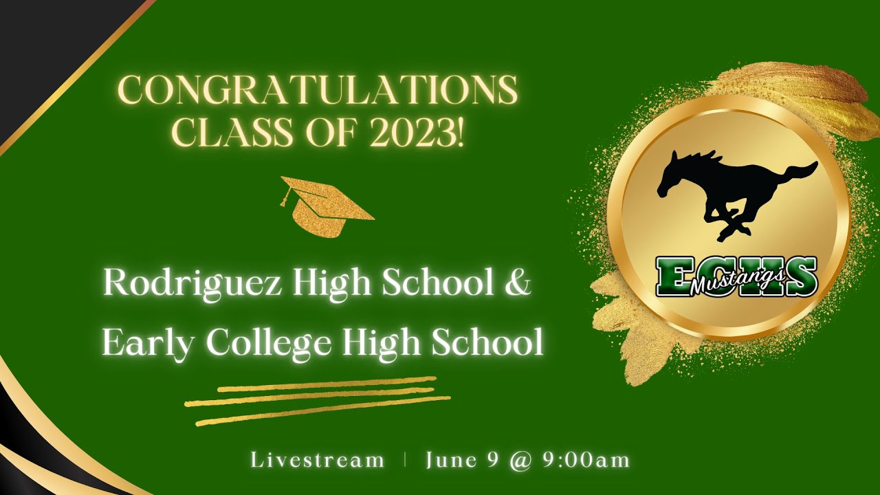 Rodriguez and Early College HS Graduation