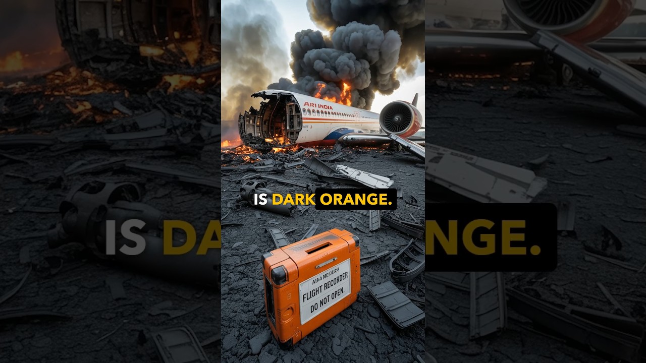 What is a Black Box ? Why is the Black Box of Orange Colour? #blackbox #facts #airindia #upsc