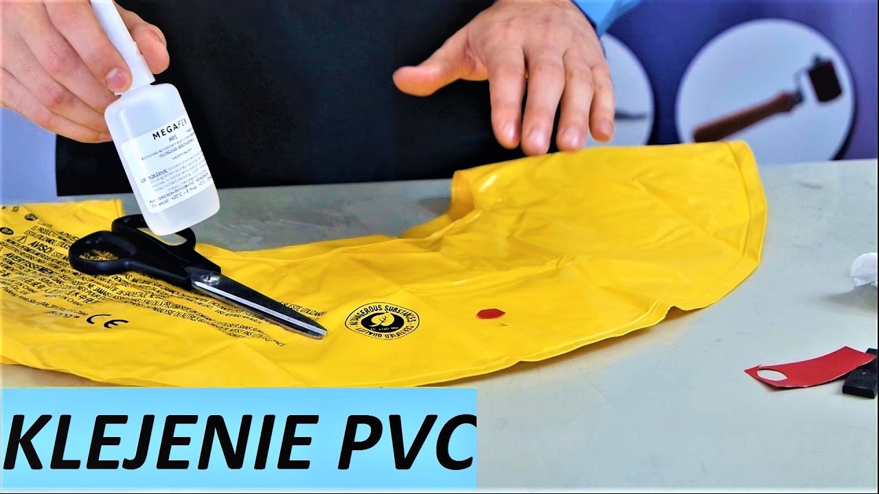 Klej do materacy, pontonów, basenów - Klejenie miękkiego PVC
