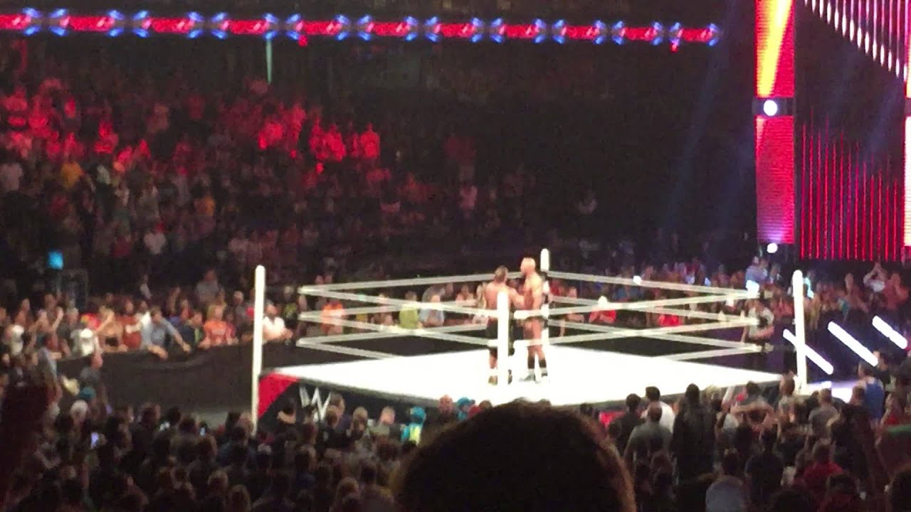 John Cena Praises Cesaro at WWE Raw Chicago 7-6-15