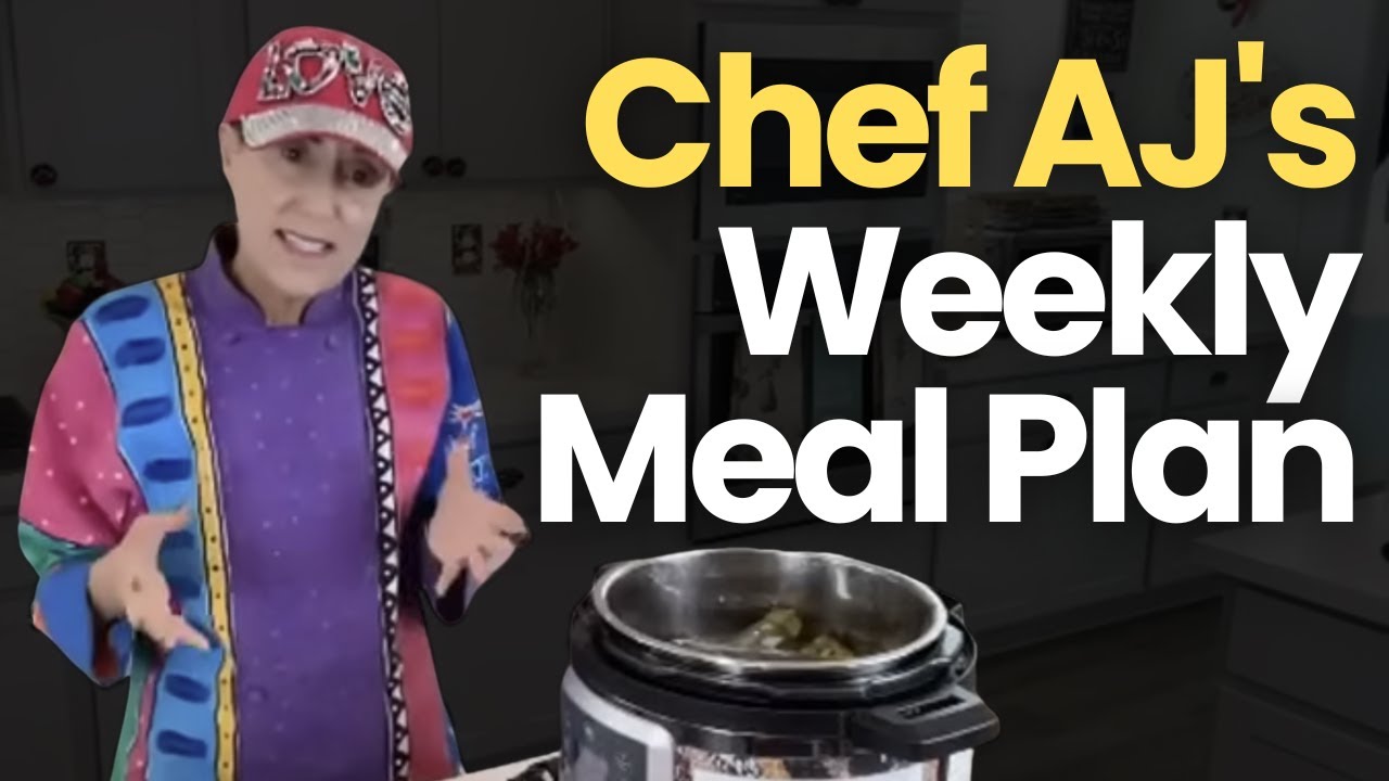 Chef AJ's Weekly Meal Plan: Green Goddess Soup, Mini Polenta Pizzas & Lemon Meringue Pie