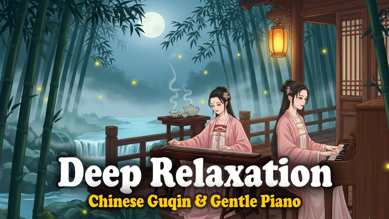 Ancient Landscapes &ndash; Chinese Guqin & Gentle Piano