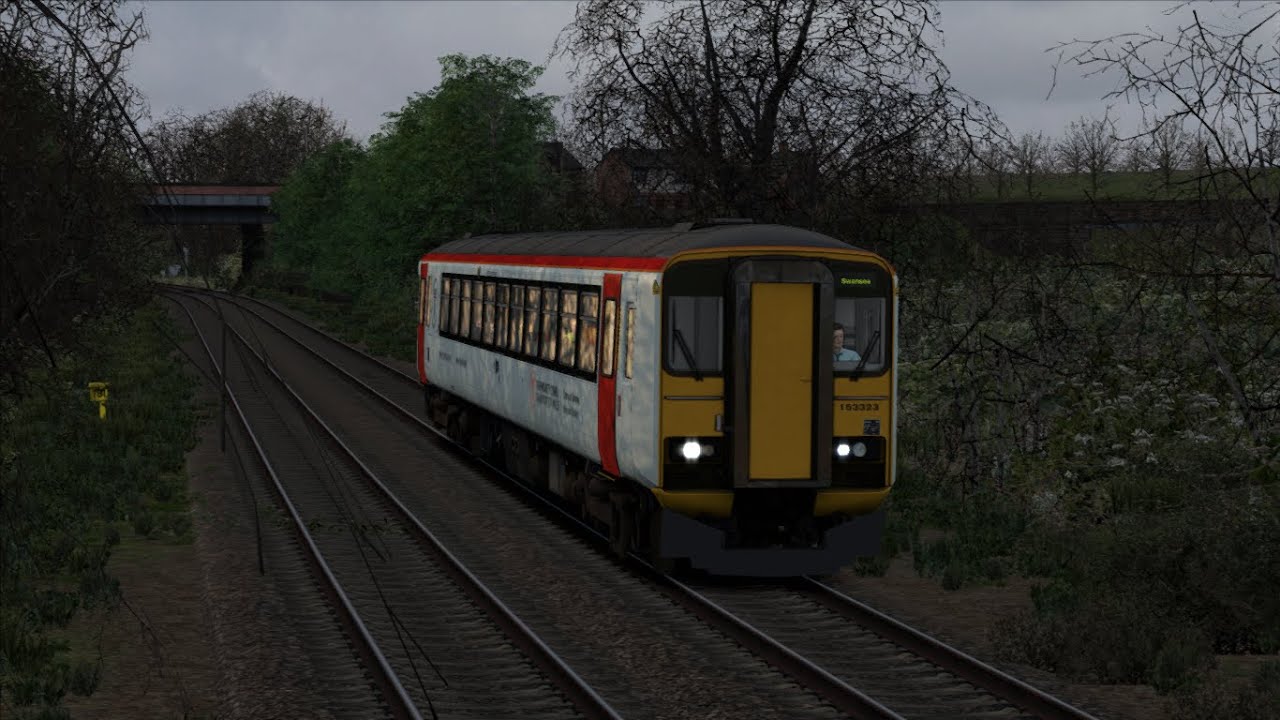 TS Classic | JT Class 153 | 2B55 07:16 Cardiff Central - Swansea