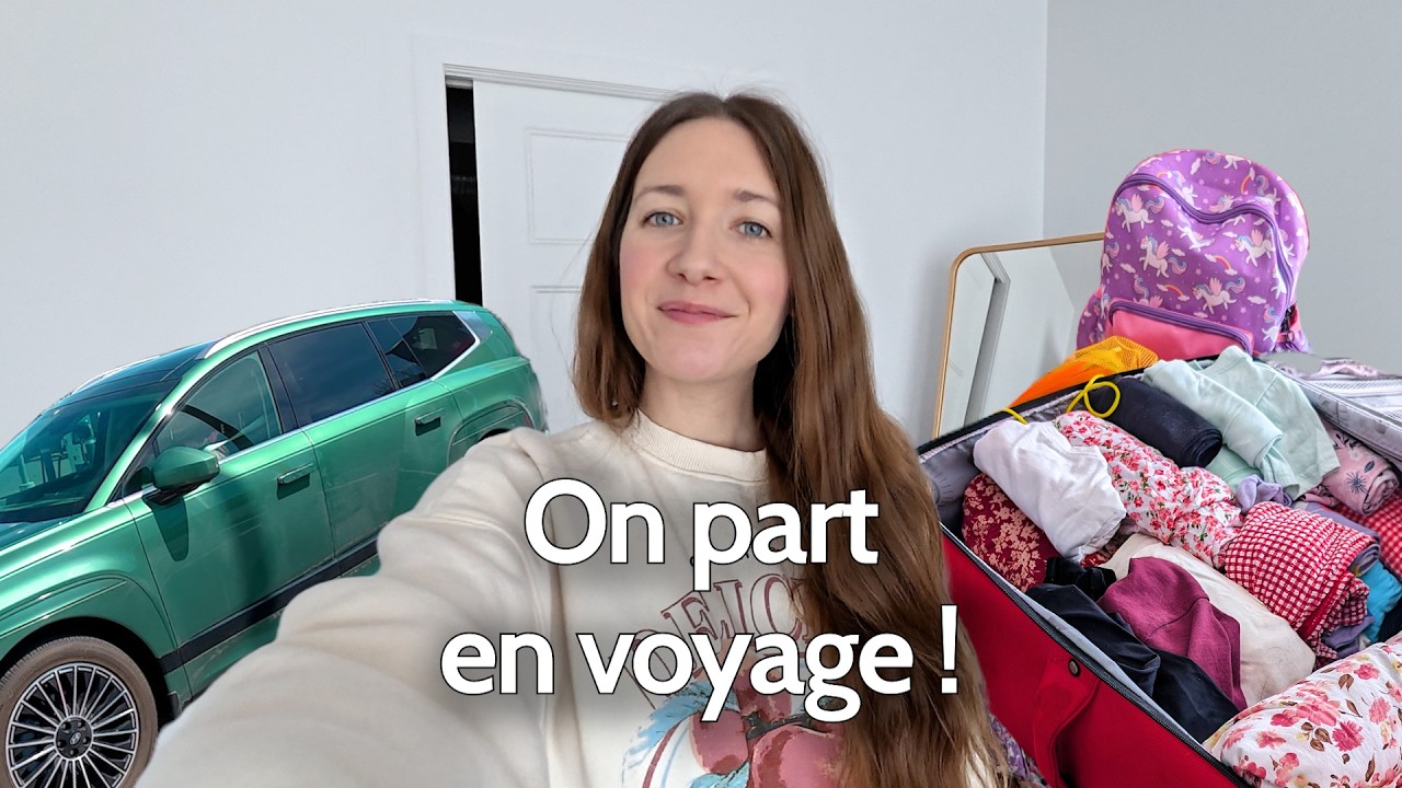 On part en voyage ! | Pr&eacute;paratifs de vacances, valises et plus !