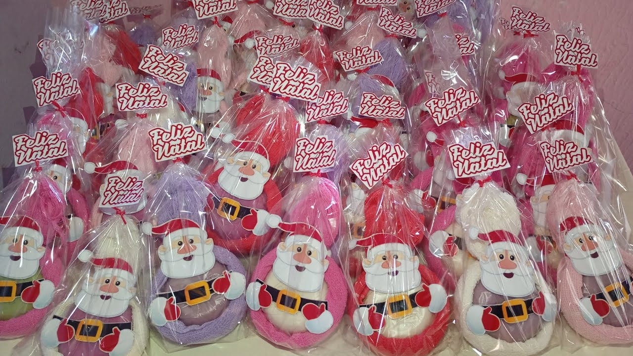 Montando 50 lembrancinhas para o Natal!