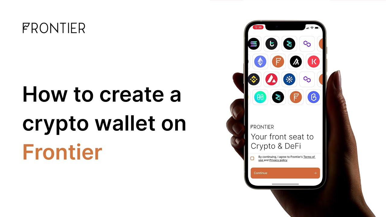 How to create a crypto wallet on Frontier