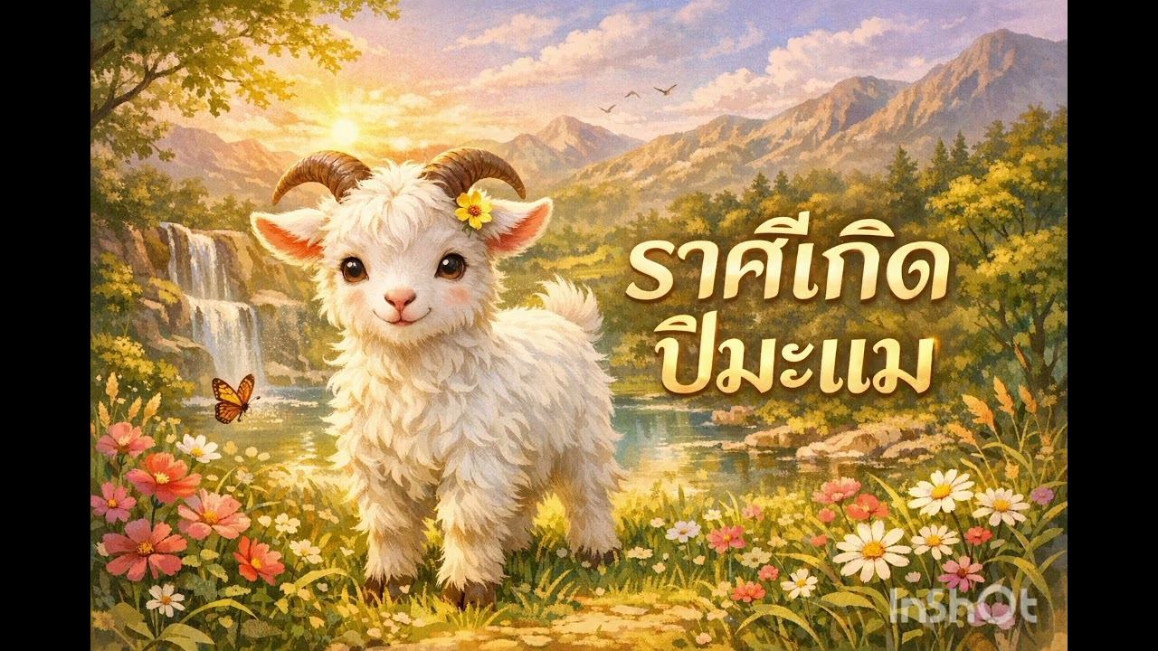 ดวงชะตาคนเกิดปีมะแม (แพะ) นิสัยดี มีเสน่ห์ เมตตา นำพาความสำเร็จ 🌿
