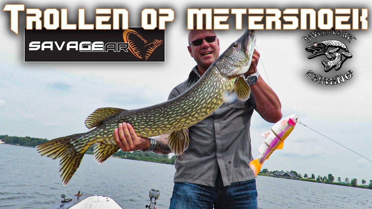 Trollen op snoek met Savage Gear