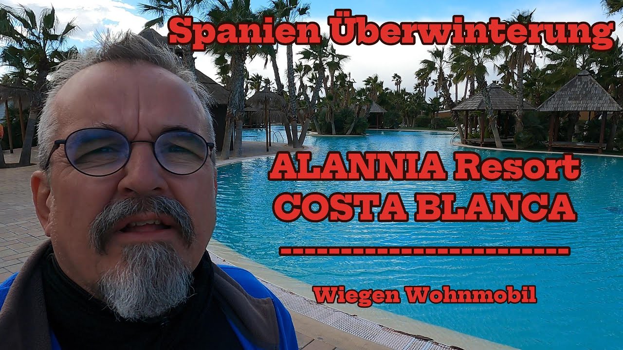 Spanien Überwinterung - Alannia Resort Costa Blanca in Crevillent -  Wohnmobil wiegen in Mazarron