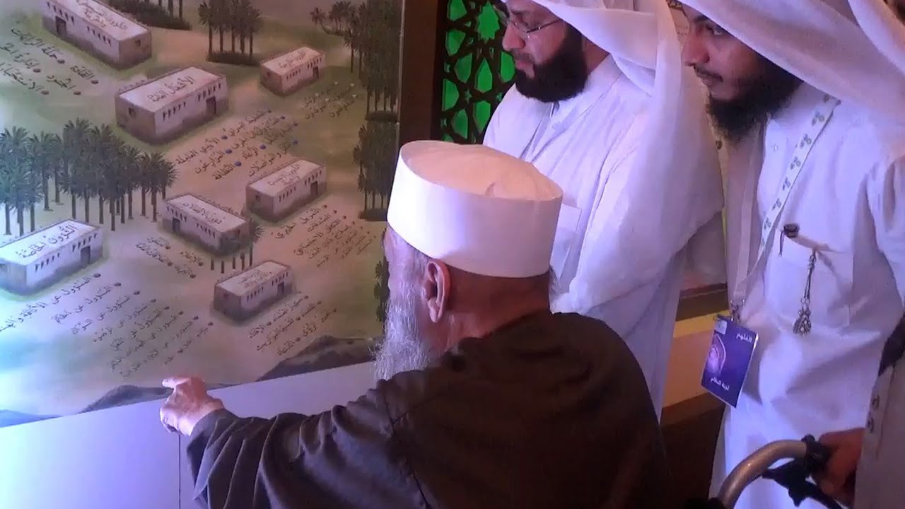 كواليس زيارة الشيخ الحويني لمعرض السلام عليك أيها النبي