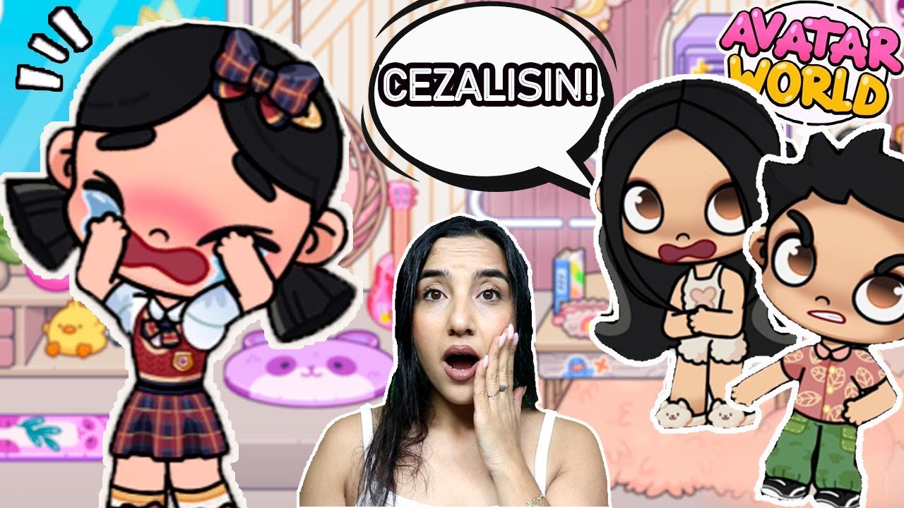 Avatar World Aile Rutini Hikaye Kızıma Neden Ceza Verdim Seval Games