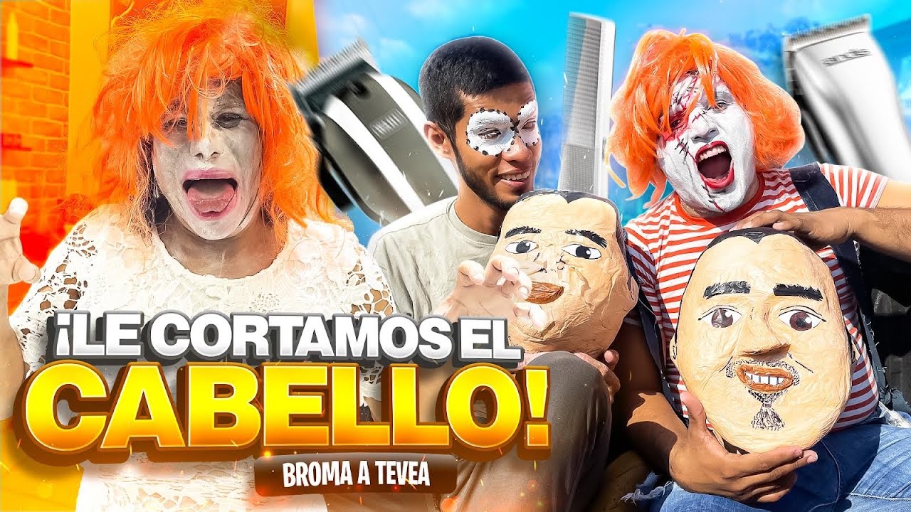 🔥BROMA A TEVEA Y COCHA LOS DISFRASAMOS DE CHUCKY🔥