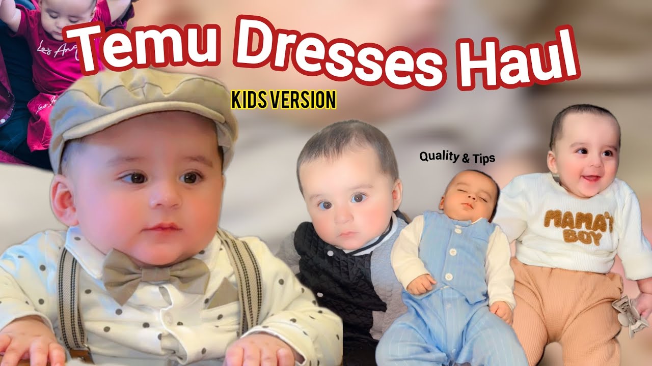 Temu Baby Dresses Honest Review 😍 | Worth It or Not?