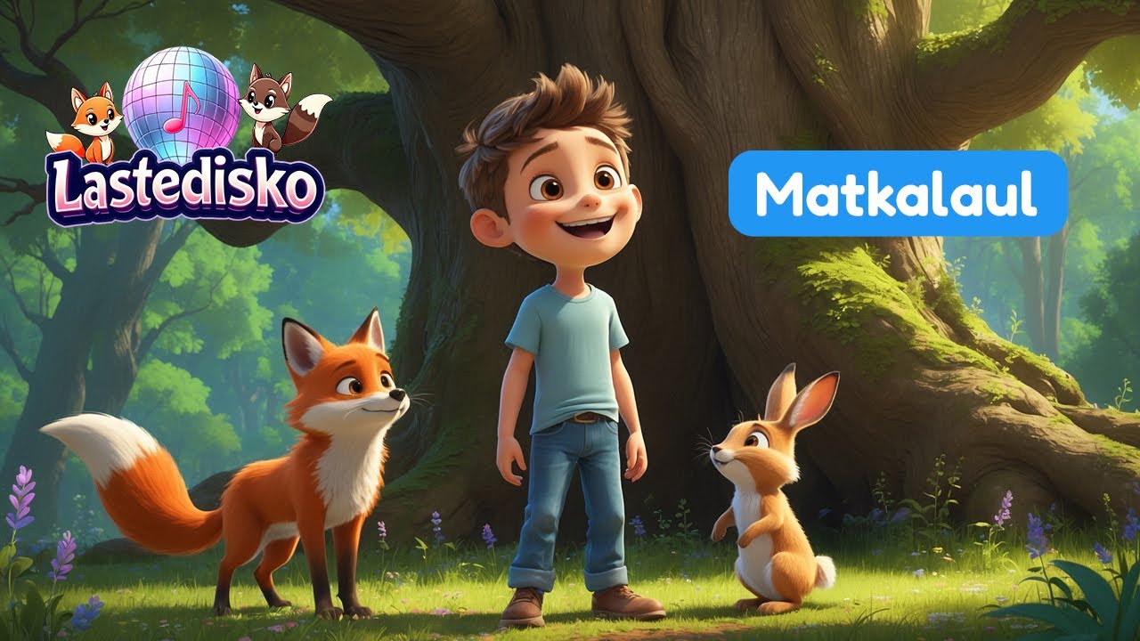 Lastedisko lastelaulud -  Matkalaul🌳🦊