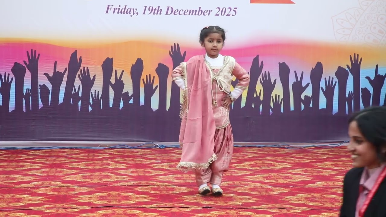 Solo dance by Mansirat Kaur | KG II | Aakriti 2025
