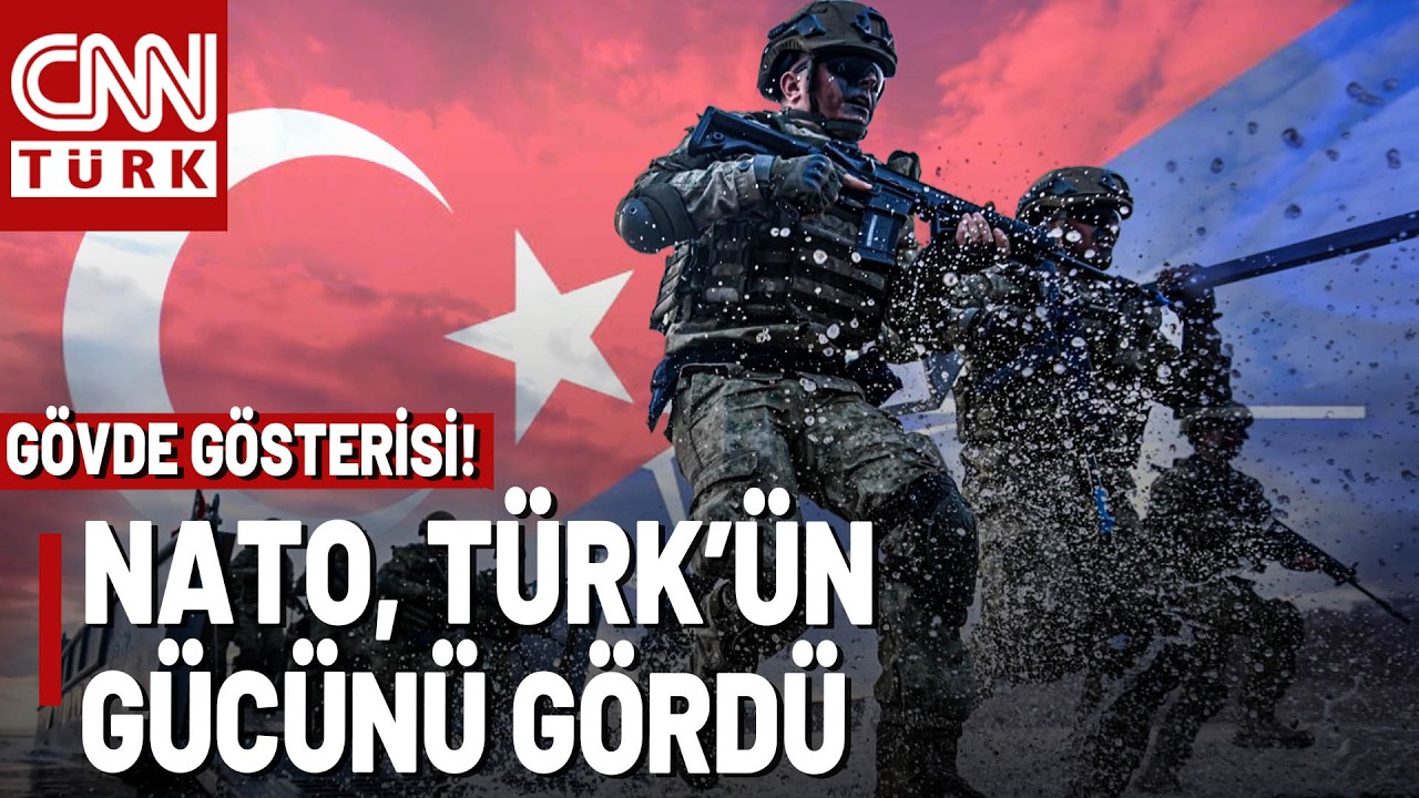 TSK'dan NATO'da Gövde Gösterisi: Yerli Zırhlı Araçlar Amfibi Tatbikatına Katıldı