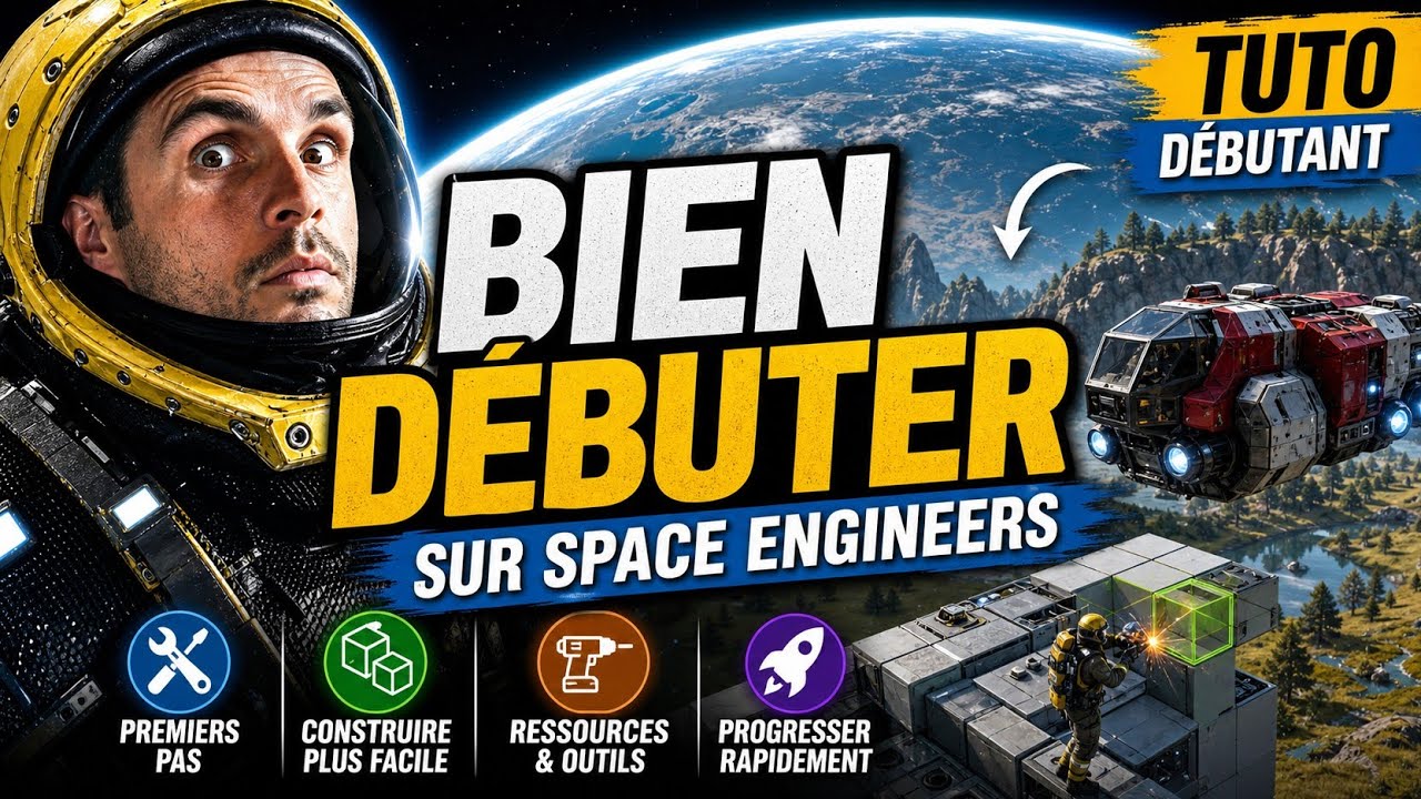 [TUTO] Comment bien commencer sur Space Engineers ? Gameplay FR