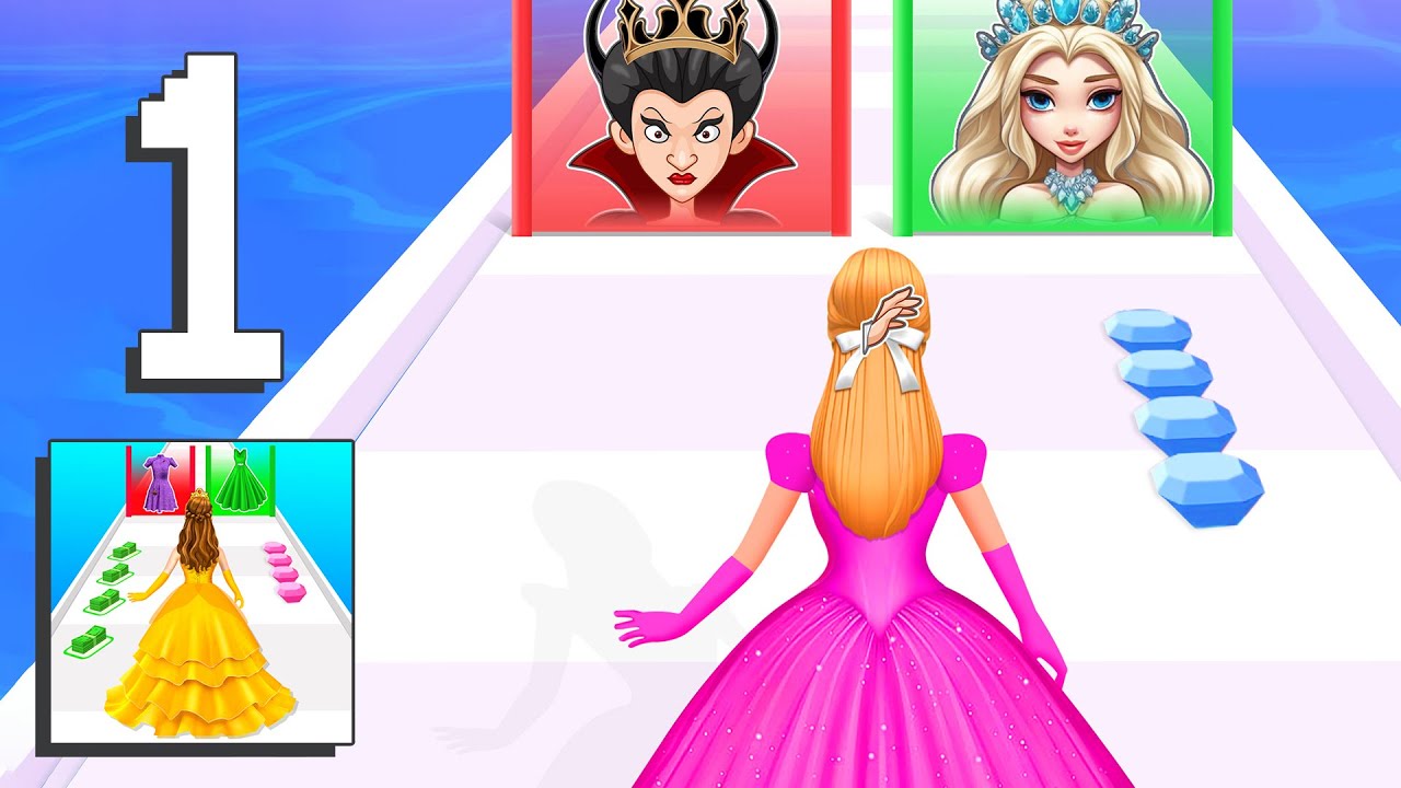 Princess Race: Wedding Games - Gameplay Walkthrough [Android, iOS Game]