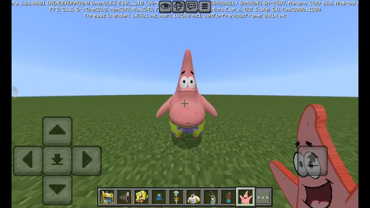 Spongebob 3d addon 1.21 +download