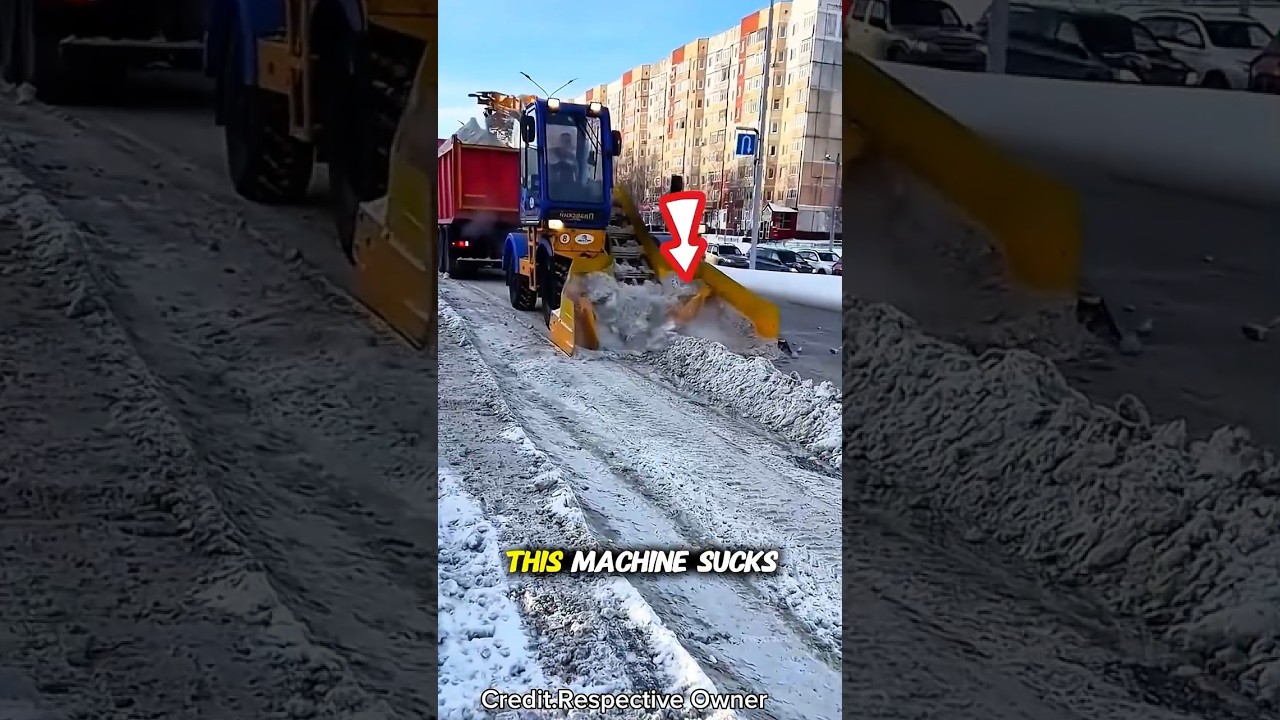 Машина пожирает грязь 😮