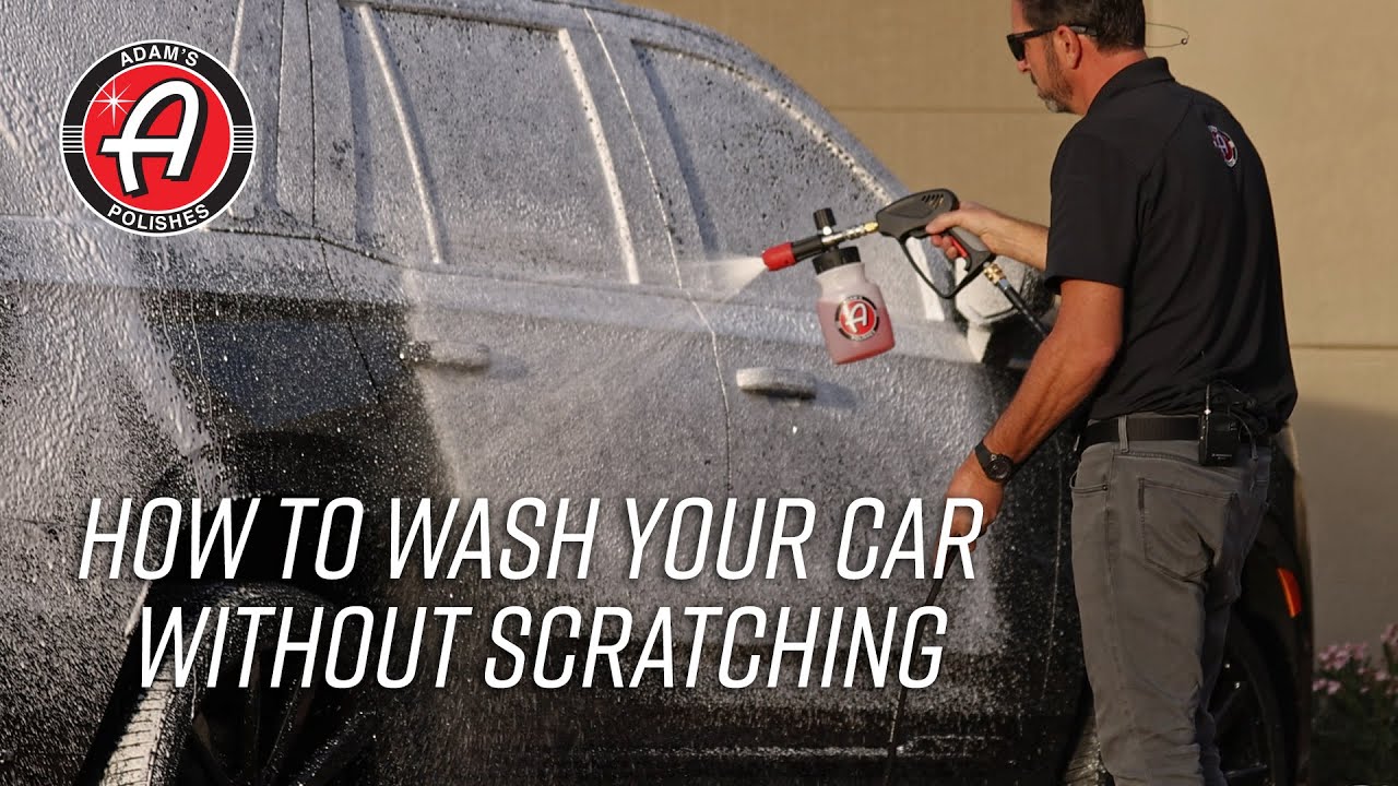 How To Wash Your Car Without Scratching