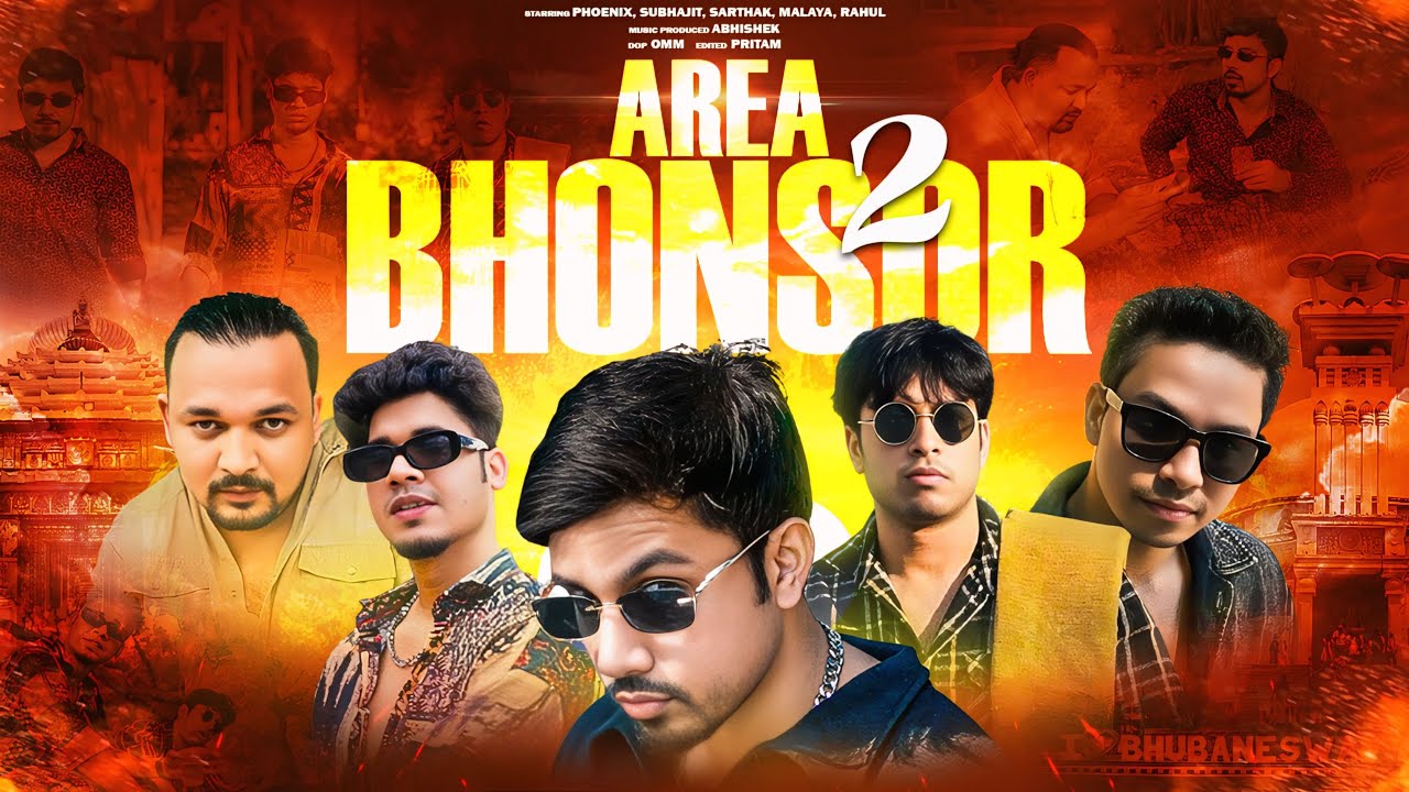 AREA BHONSOR 2 (Official Video) - Phoenix | Subhajit x Sarthak x Malaya | 2025 New Odisha Rap Song