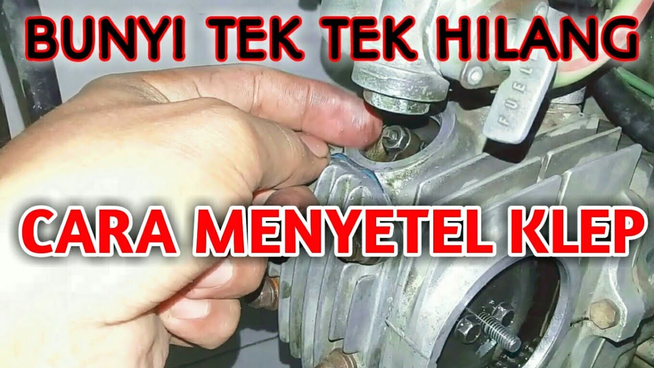 TUTORIAL CARA STEL KLEP MOTOR HONDA ASTREA PRIMA GRAND SUPRA LEGENDA