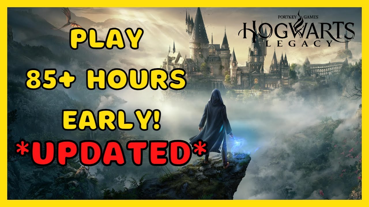 *UPDATED*  Hogwarts Legacy - PLAY EARLY on PS5 (BEFORE EARLY ACCESS!)