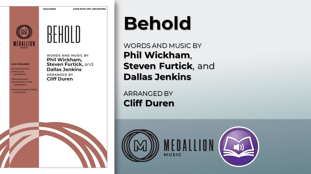 Behold | Arranged by Cliff Duren