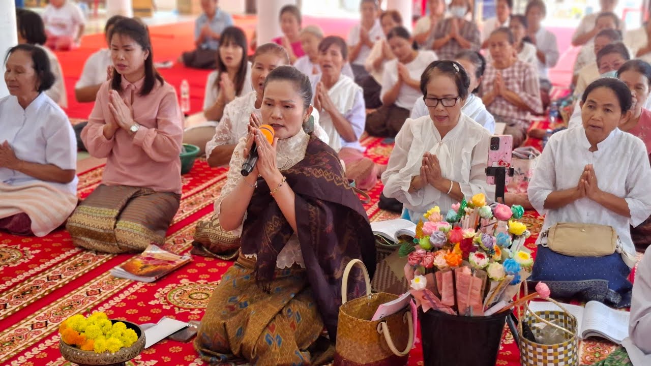 #สวดนะโมเม เพราะๆ #สายบุญบารมีธรรมอำนาจเจริญ #งานฉลองเจดีย์หลวงปู่สรวงวรสุทโธ