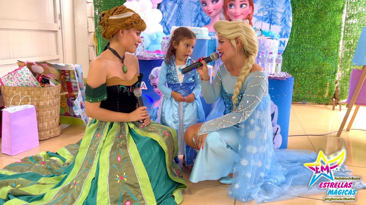 Show Infantil Frozen con Estrellas Mágicas - Mágicamente Divertido!!!