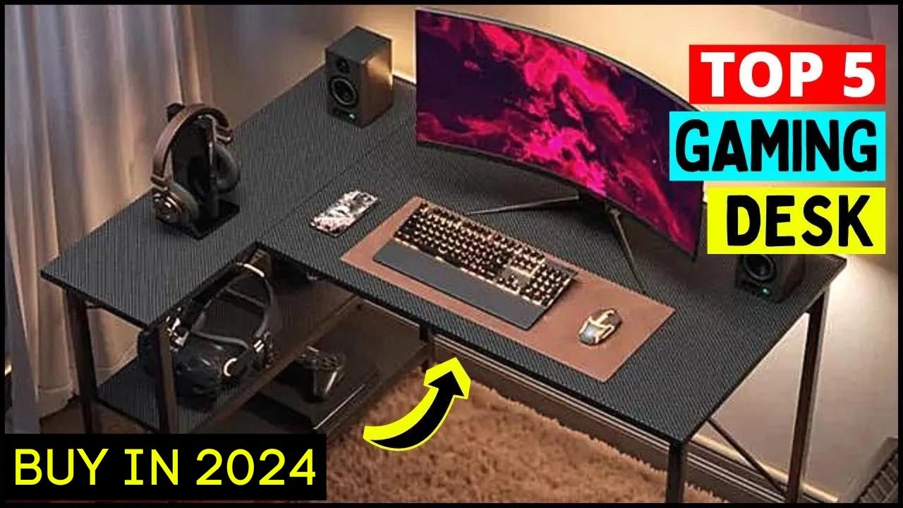 Best Gaming Desks in 2024 | Gaming Desks for Dual Monitors/Curved Monitors [Review & Buying Guide]