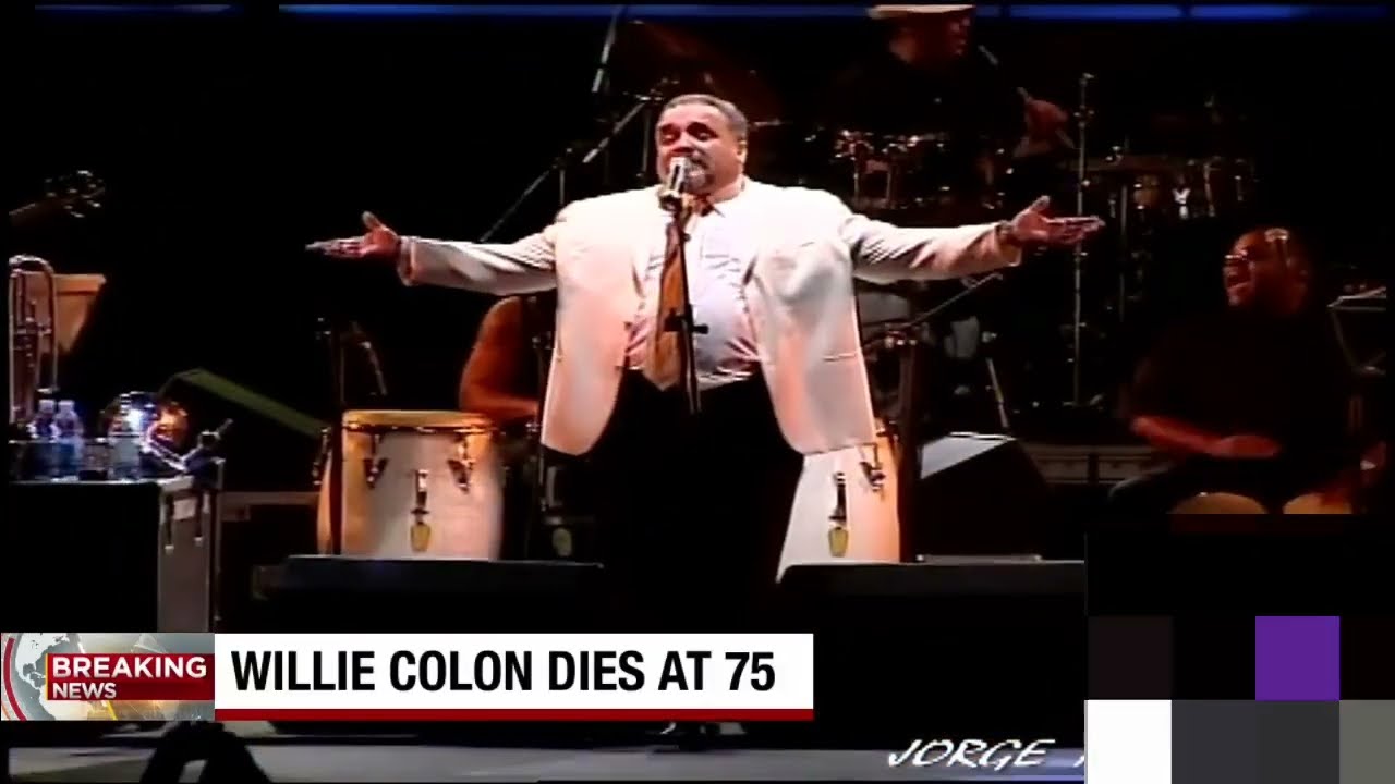 Latin Music in Tears: Willie Colón Passes Away at 75 — Fans Can’t Believe It