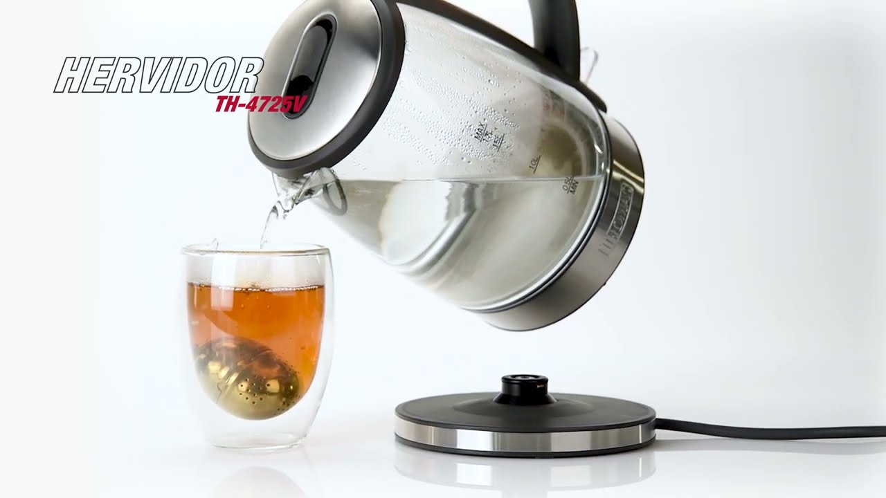 Hervidor TH 4725V: dise&ntilde;o sofisticado y ebullici&oacute;n instant&aacute;nea.