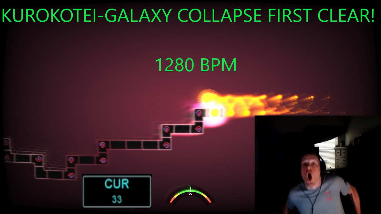 WORLDS FIRST CLEAR!! [Level 20+] Kurokotei-Galaxy Collapse (Nerfed) Segmented Clear [Map by Pinball]