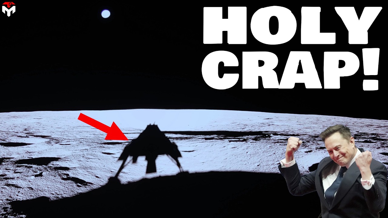 First Incredible images of SpaceX & NASA&rsquo;s Lunar Lander after Landed on The Moon Revealed&hellip;