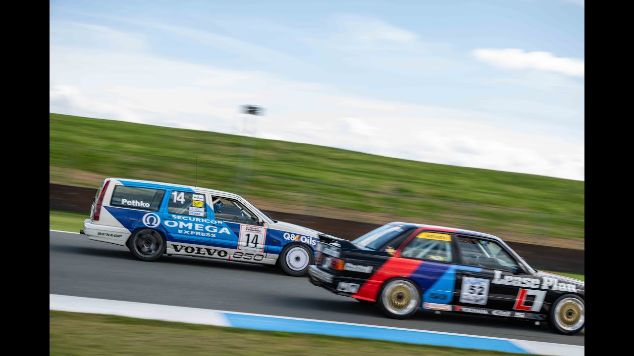 Volvo 850 BTCC Rolling start Assen GP Classic Tabac YTCC