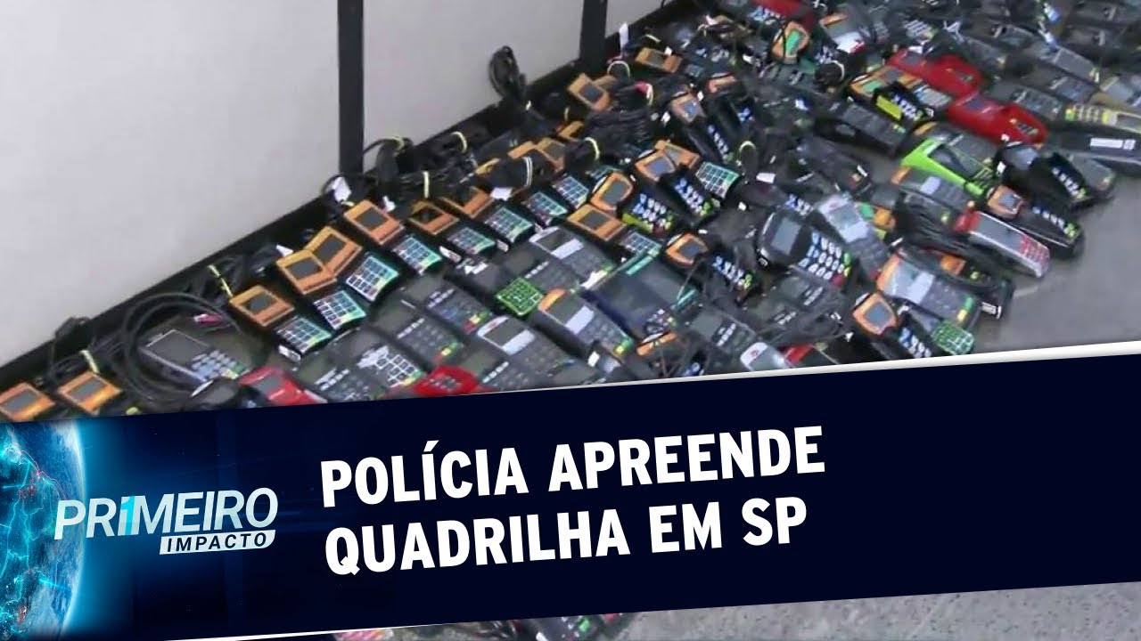 Polícia Civil apreende quadrilha especializada em clonagem de cartões | Primeiro Impacto (03/09/19)