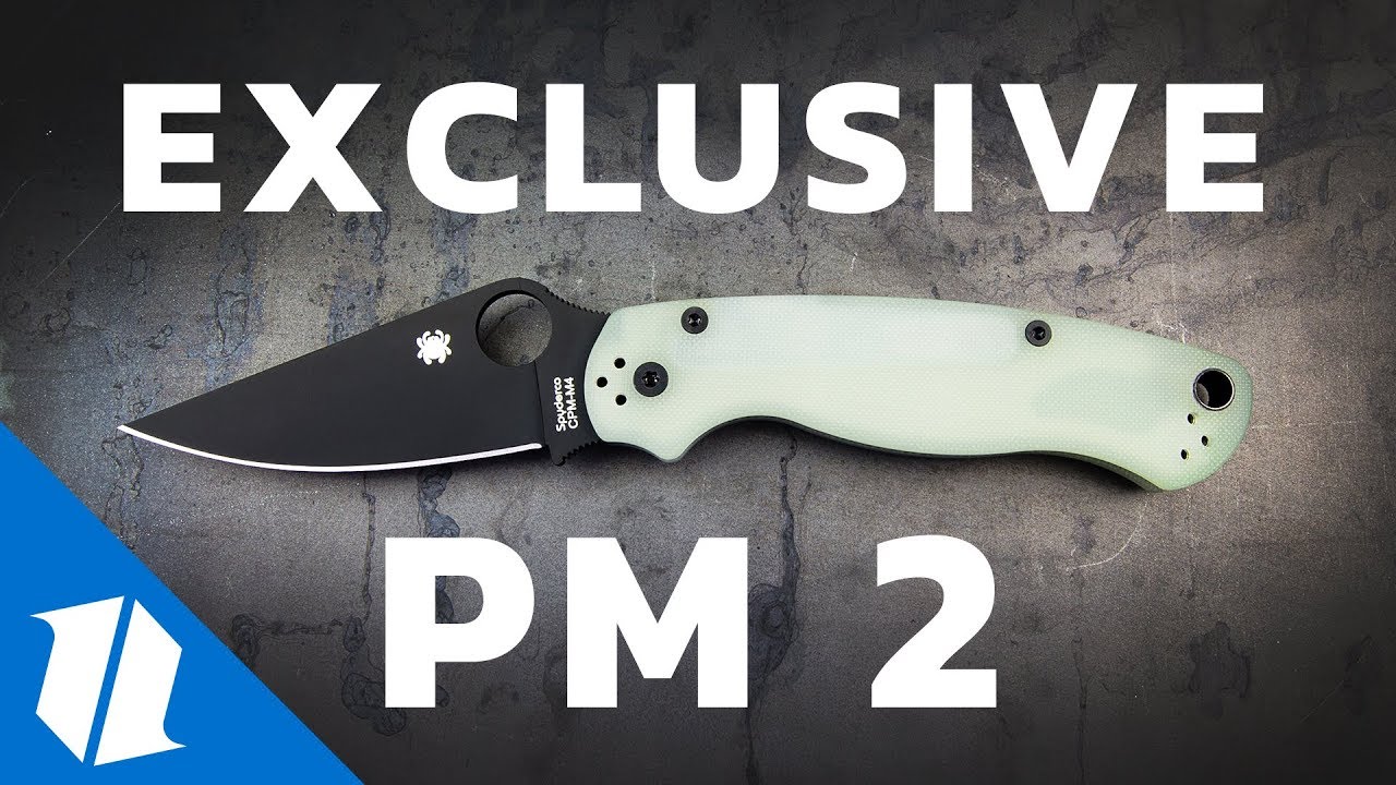 The Glorious BHQ Exclusive Spyderco PM2 in M4